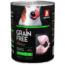 Влажный корм для собак ЗООГУРМАН «GRAIN FREE», Кролик, 350г 